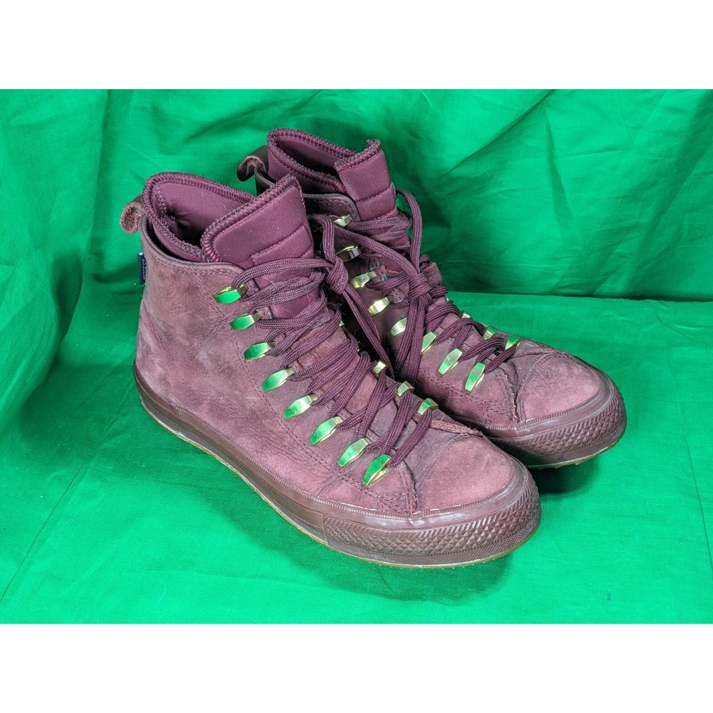 Converse All Star Chuck Taylor II Shoes Maroon Counter Climate Womens Size 9.5